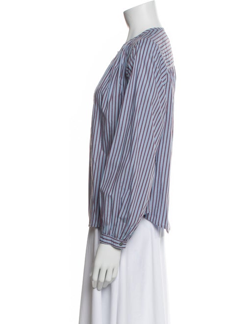Xirena Striped Crew Neck Blouse