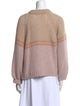 Xirena Alpaca Colorblock Pattern Sweater