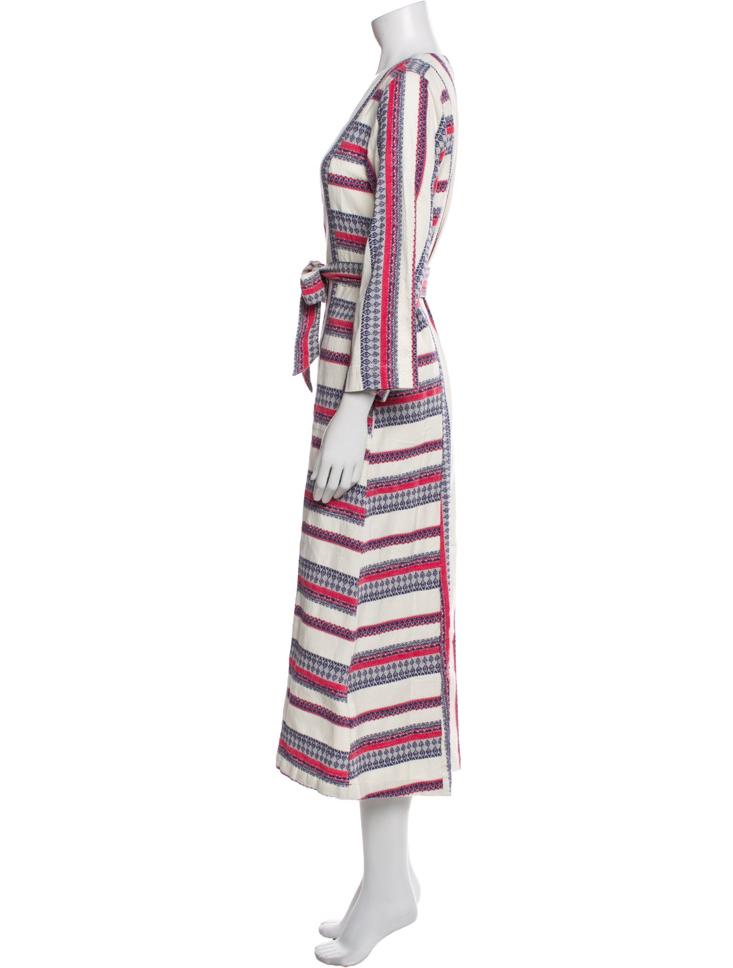 Xirena Striped Long Dress