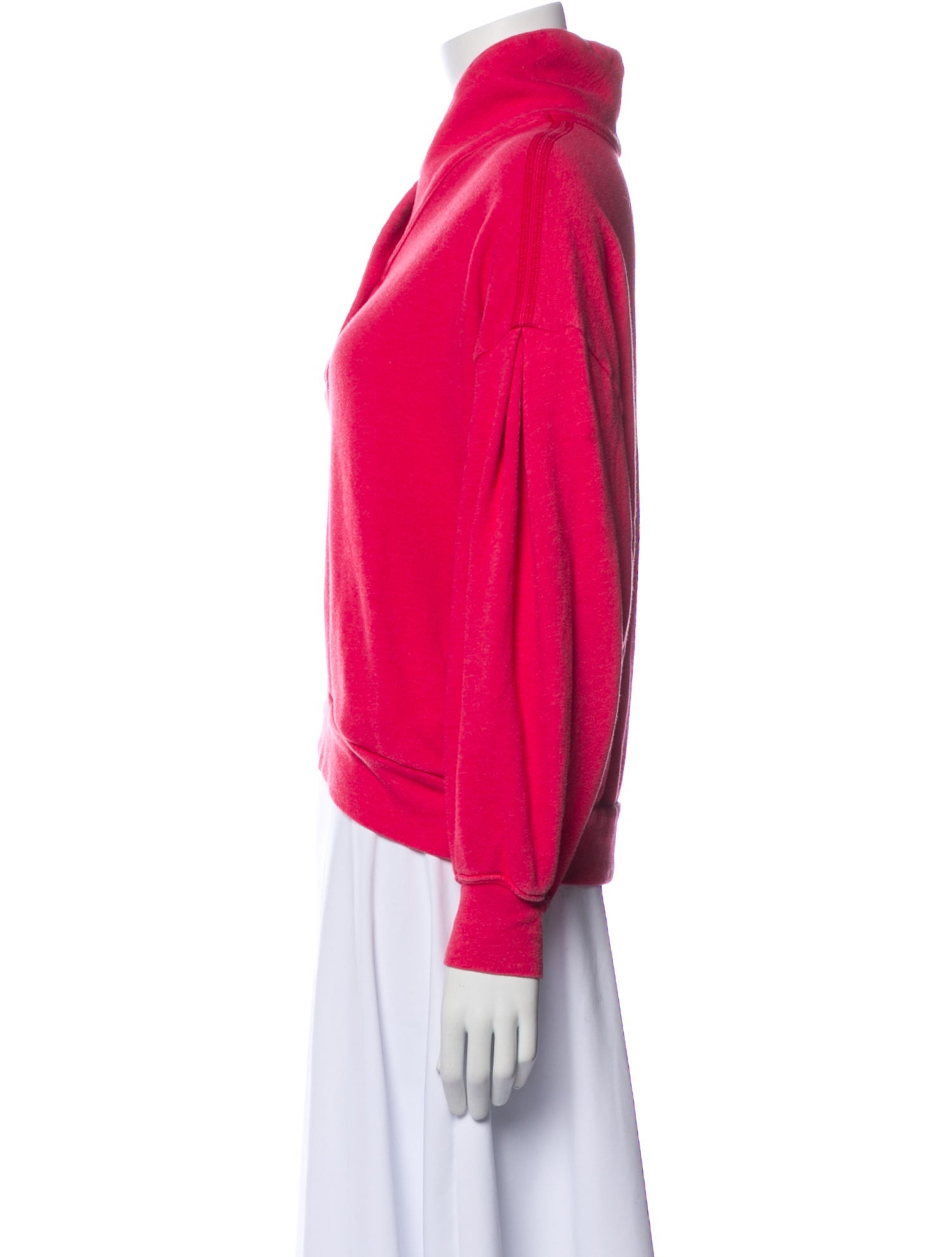 Xirena Mock Neck Long Sleeve Sweatshirt