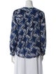 Xirena Floral Print V-Neck Blouse