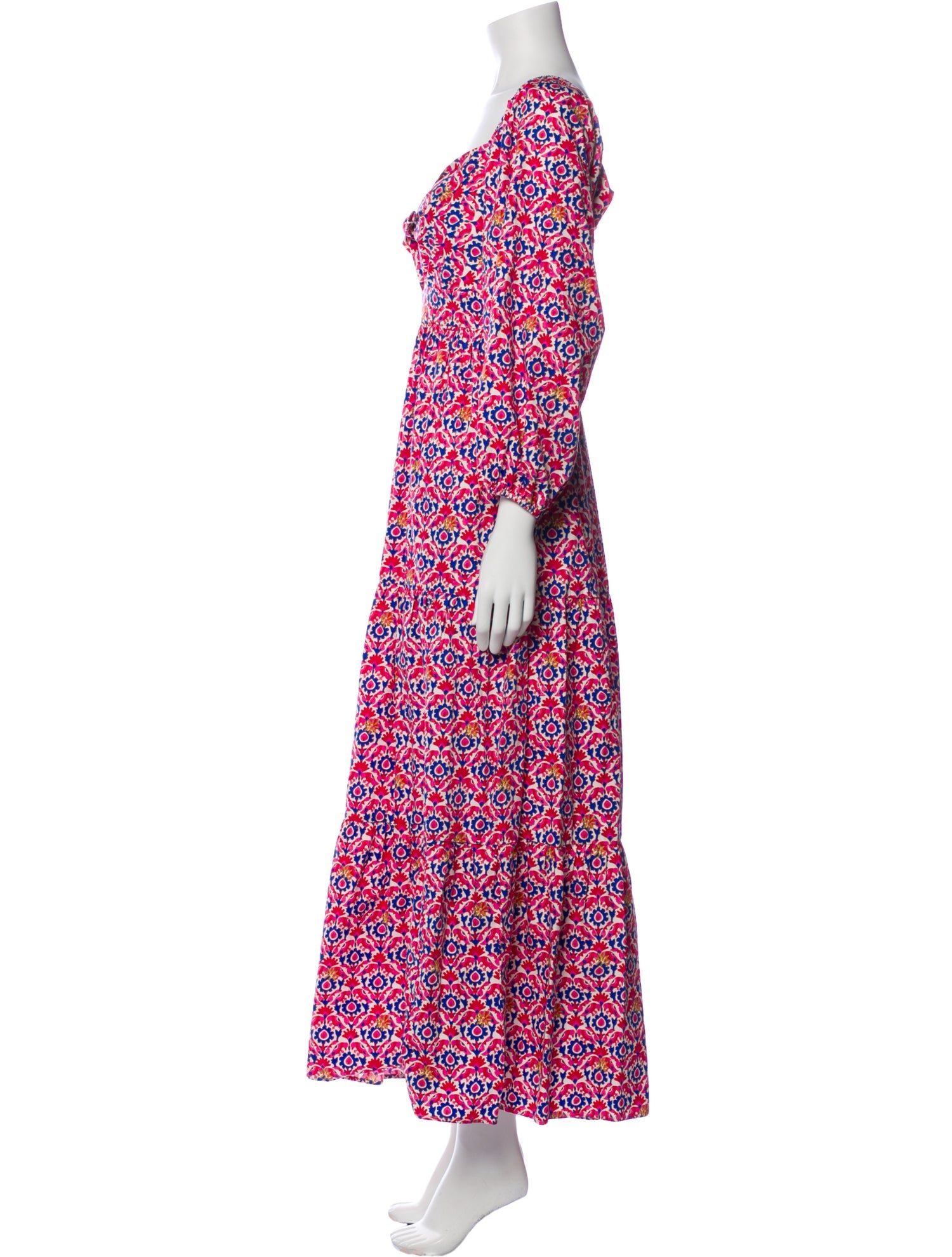 Xirena Floral Print Long Dress