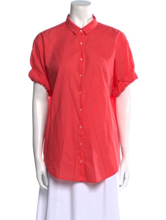 Xirena Short Sleeve Button-Up Top