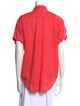 Xirena Short Sleeve Button-Up Top