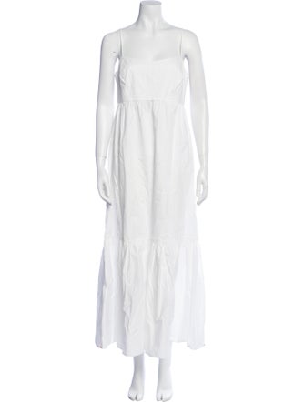 Xirena Square Neckline Long Dress