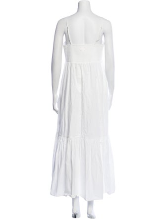 Xirena Square Neckline Long Dress