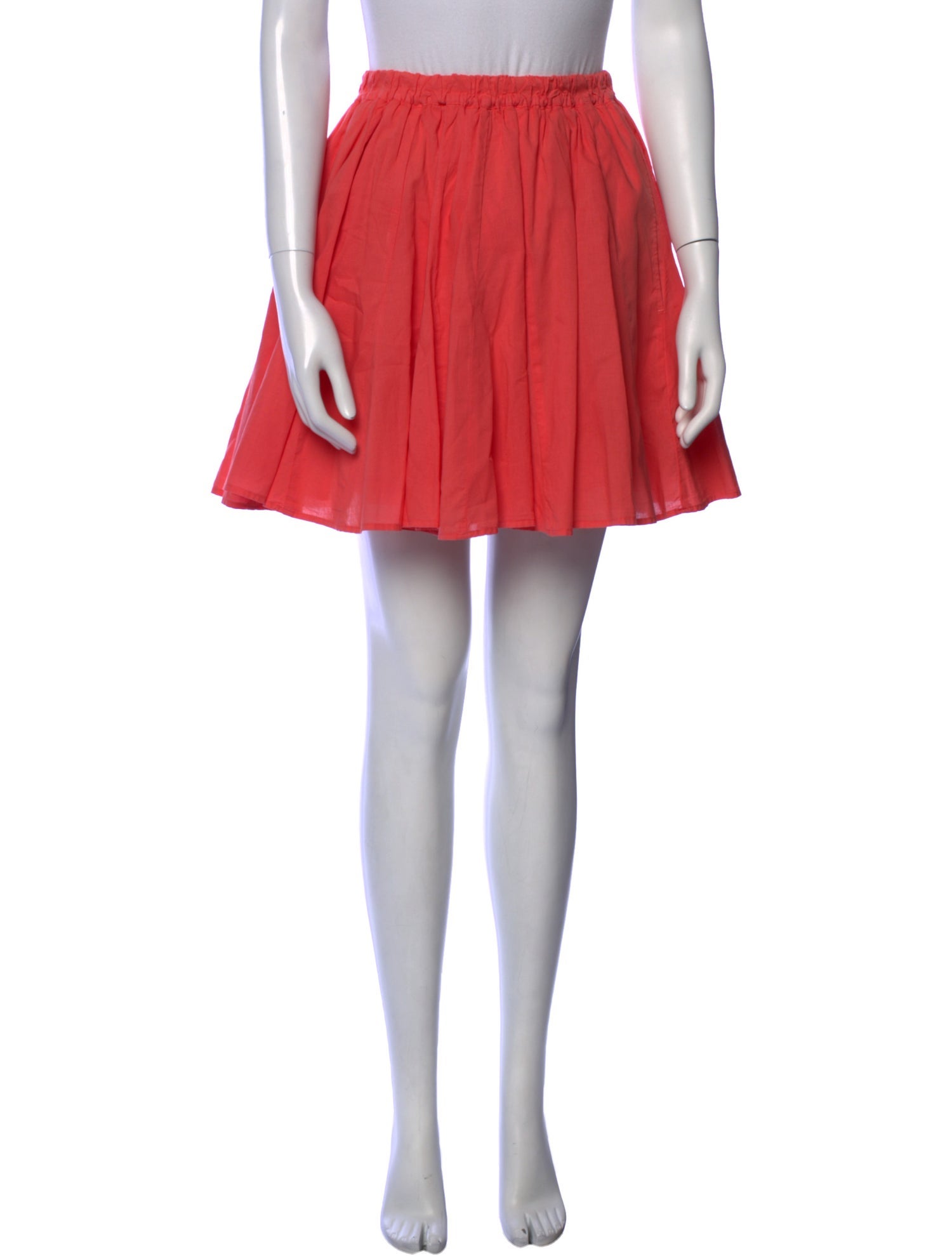 Xirena Pleated Accents Mini Skirt