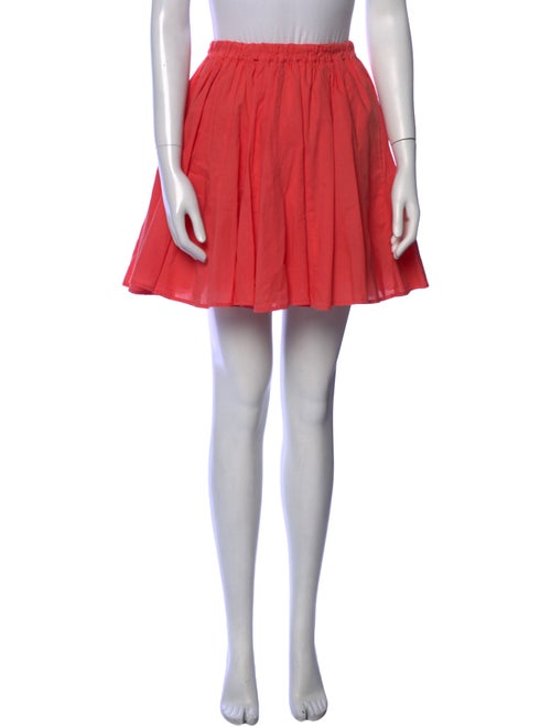 Xirena Pleated Accents Mini Skirt