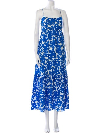 Xirena Floral Print Long Dress