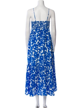 Xirena Floral Print Long Dress