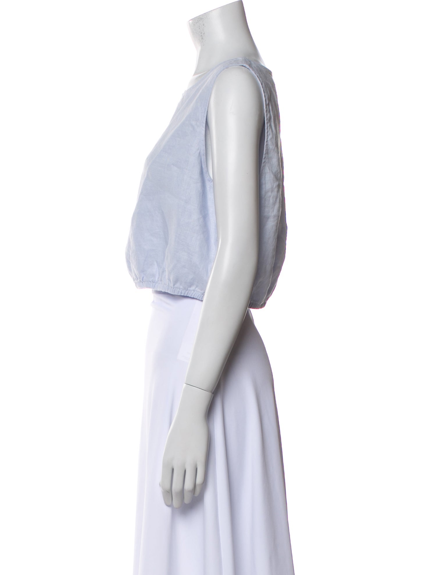 Xirena Linen Scoop Neck Crop Top w/ Tags