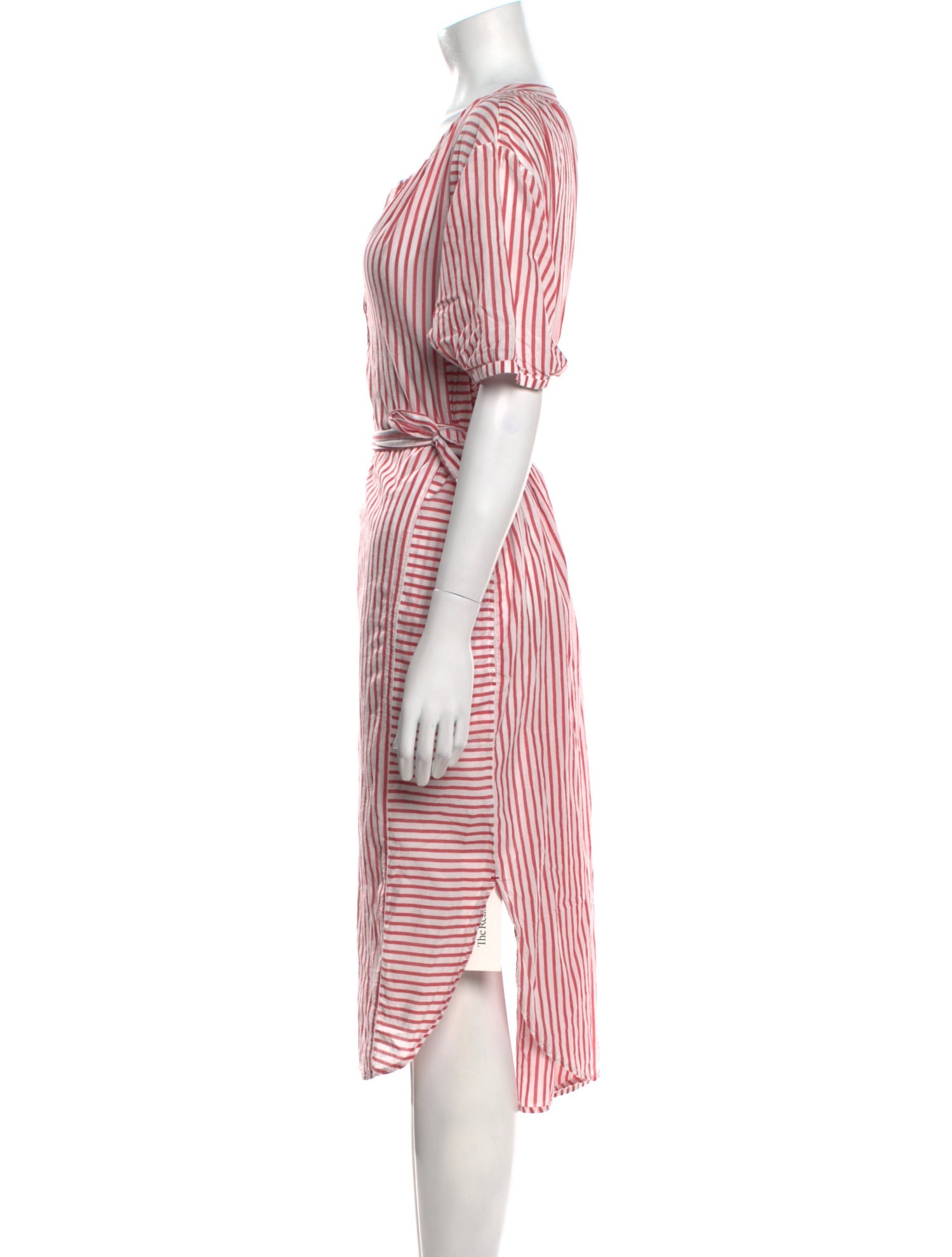 Xirena Striped Midi Length Dress