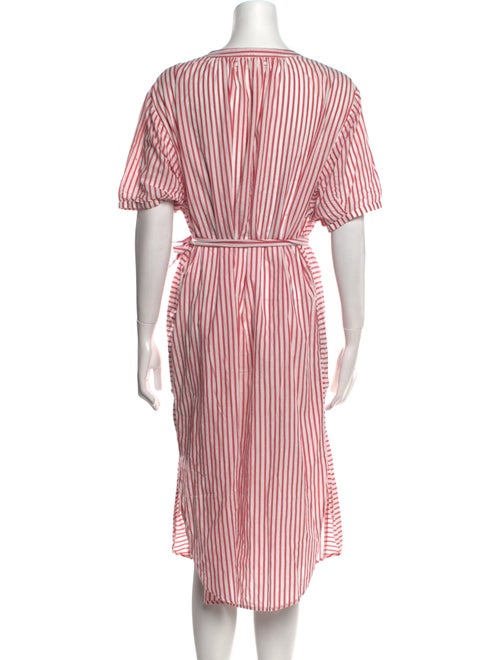 Xirena Striped Midi Length Dress