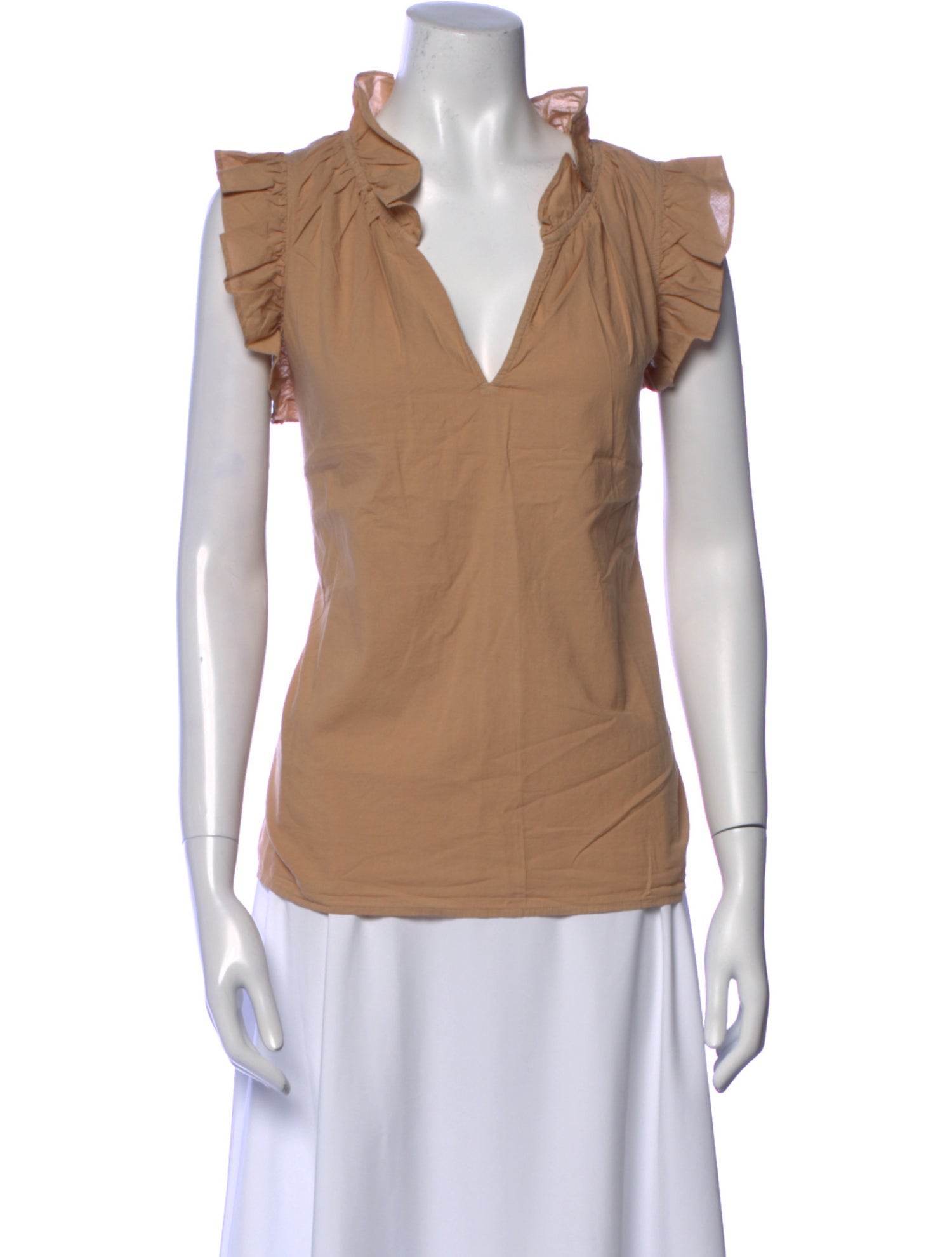 Xirena V-Neck Short Sleeve Top