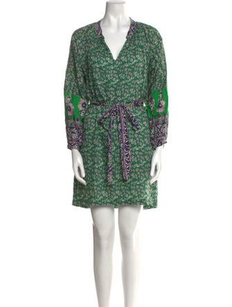 Xirena Printed Mini Dress