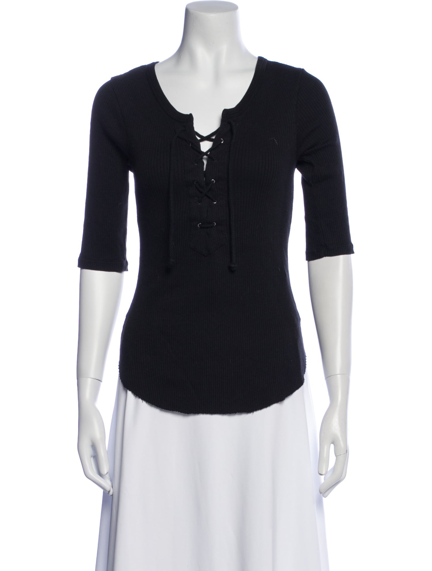 Xirena Supima Cotton V-Neck Top