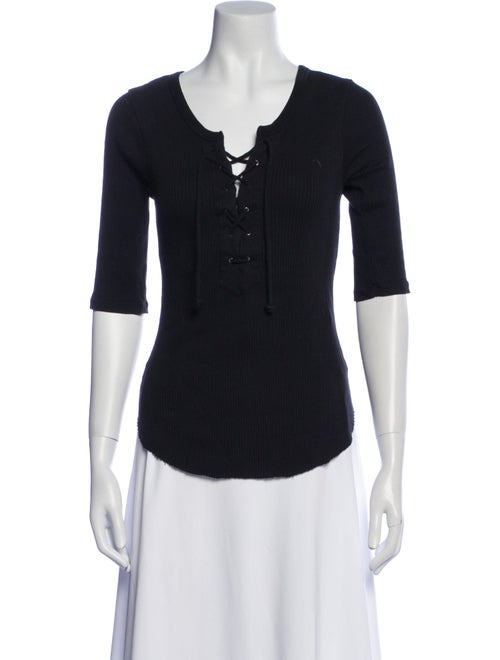 Xirena Supima Cotton V-Neck Top