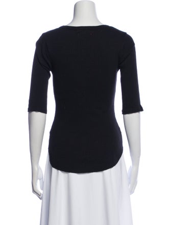 Xirena Supima Cotton V-Neck Top