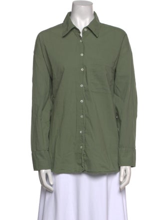 Xirena Long Sleeve Button-Up Top