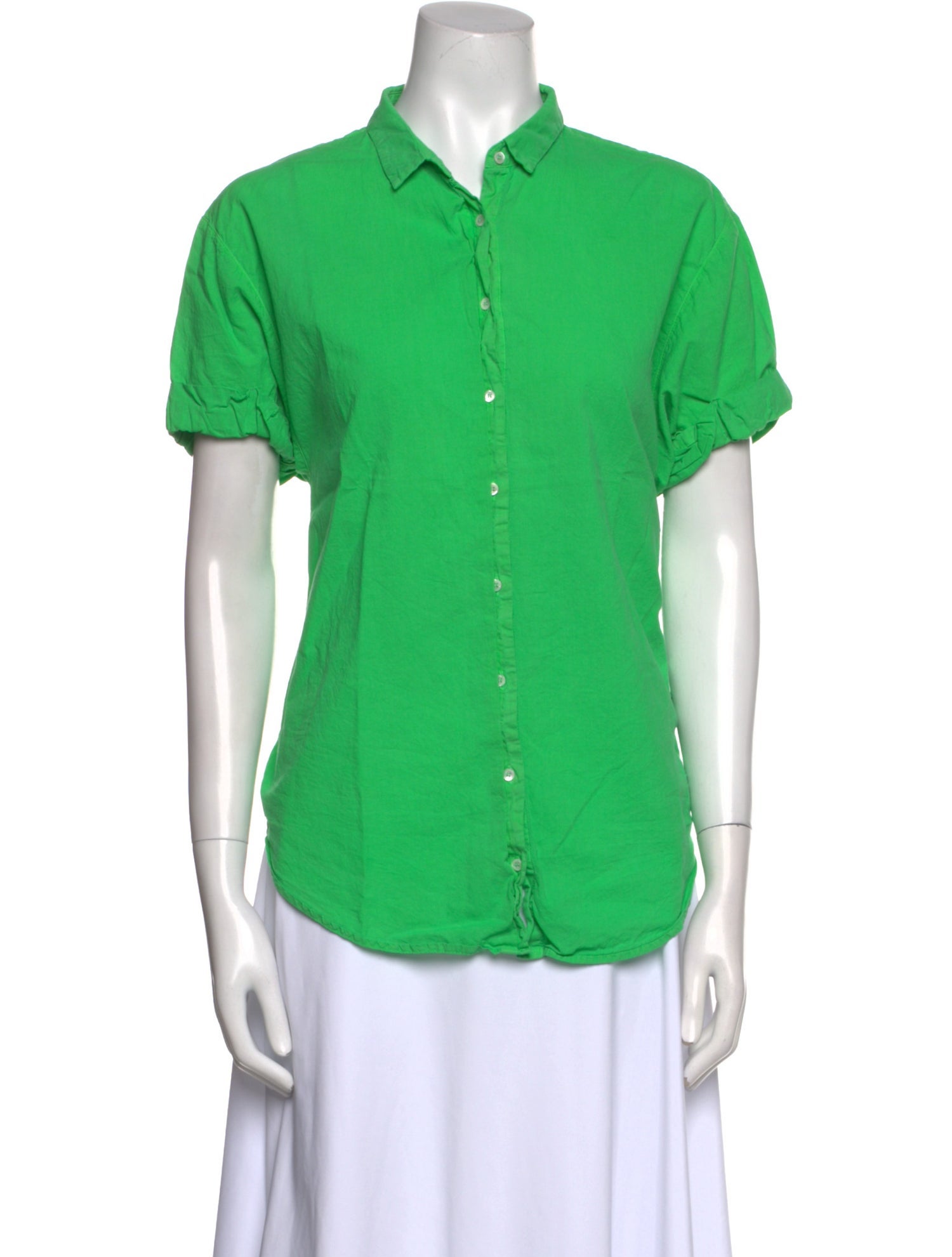 Xirena Short Sleeve Button-Up Top