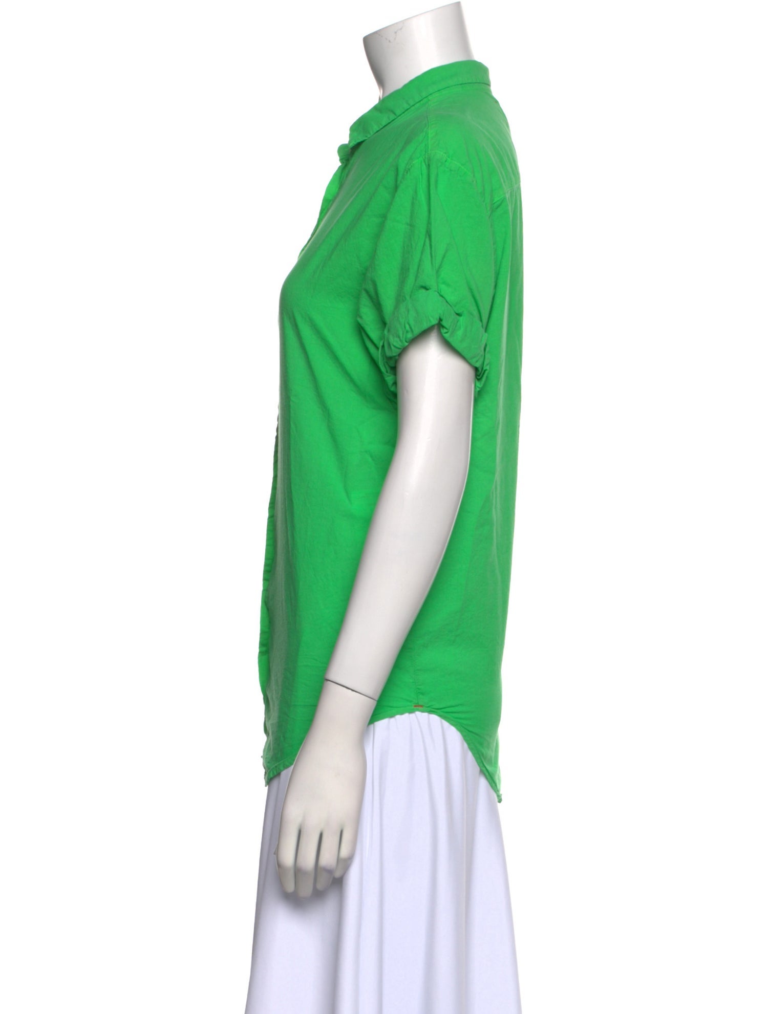 Xirena Short Sleeve Button-Up Top