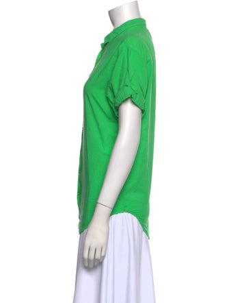 Xirena Short Sleeve Button-Up Top