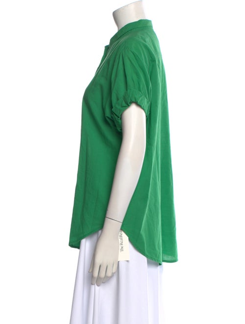 Xirena Short Sleeve Button-Up Top