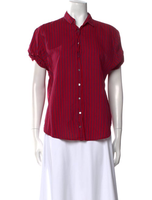 Xirena Short Sleeve Button-Up Top