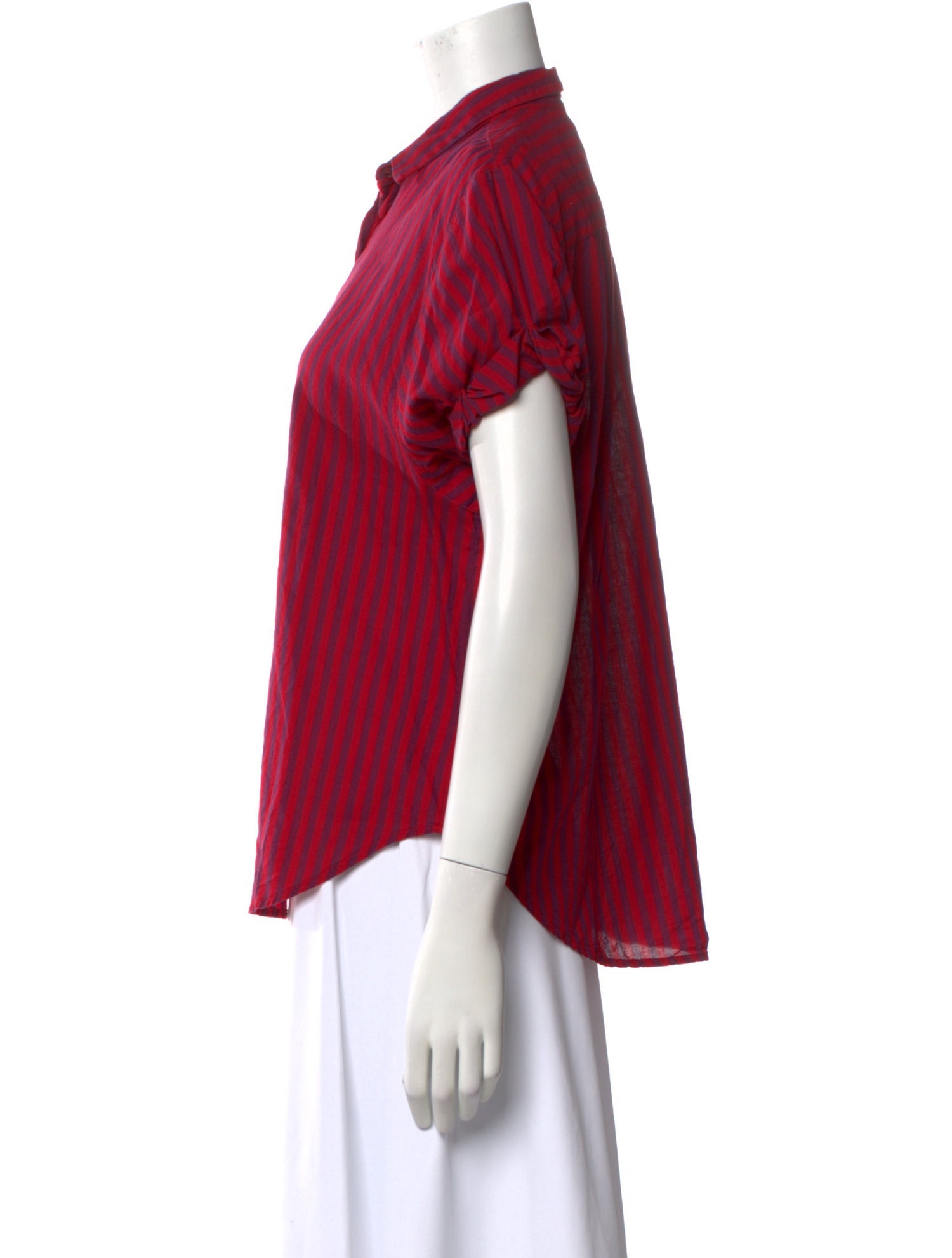 Xirena Short Sleeve Button-Up Top