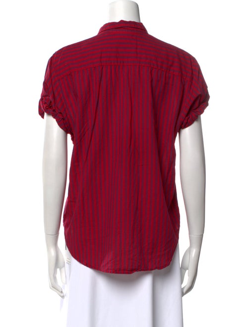 Xirena Short Sleeve Button-Up Top