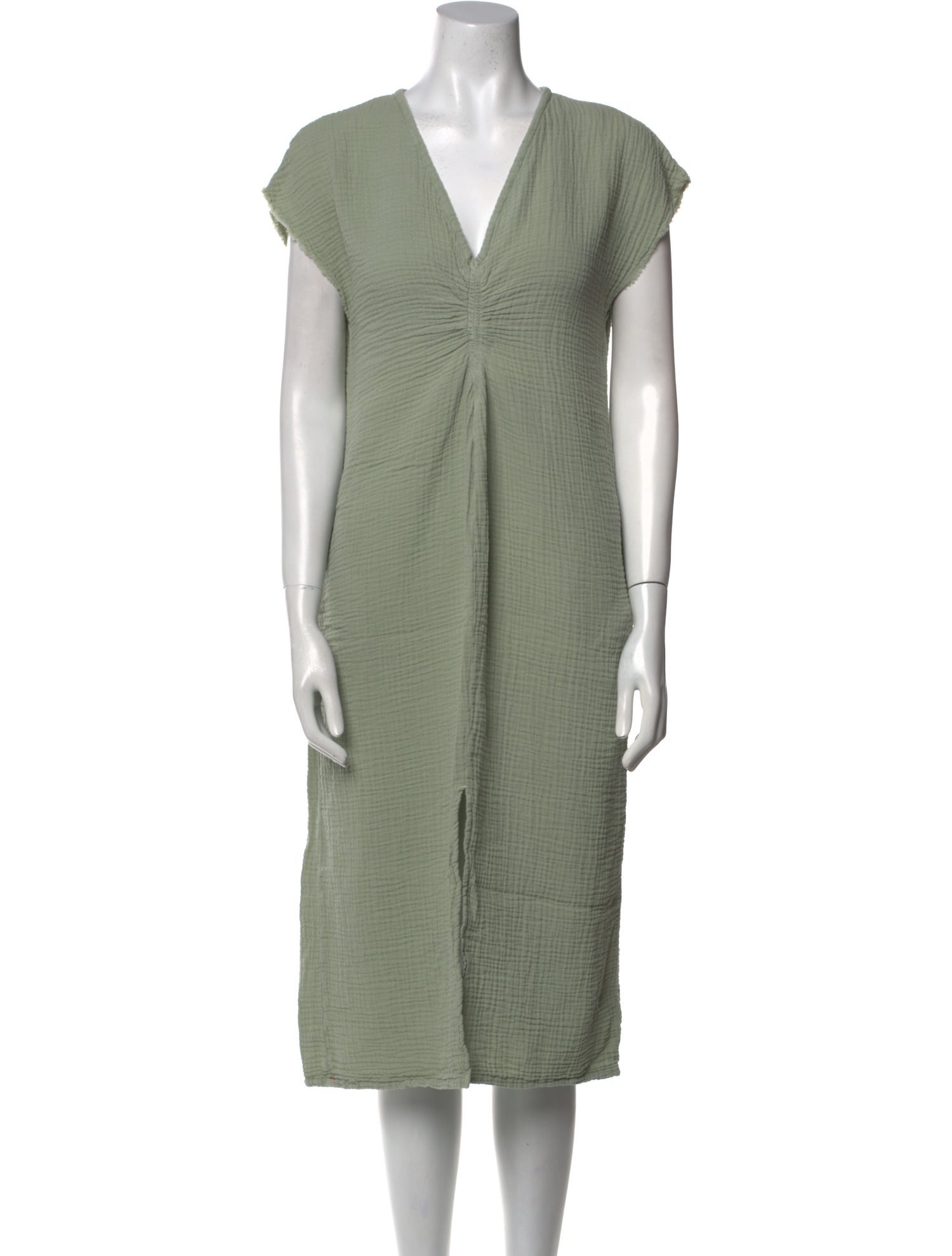 Xirena V-Neck Midi Length Dress