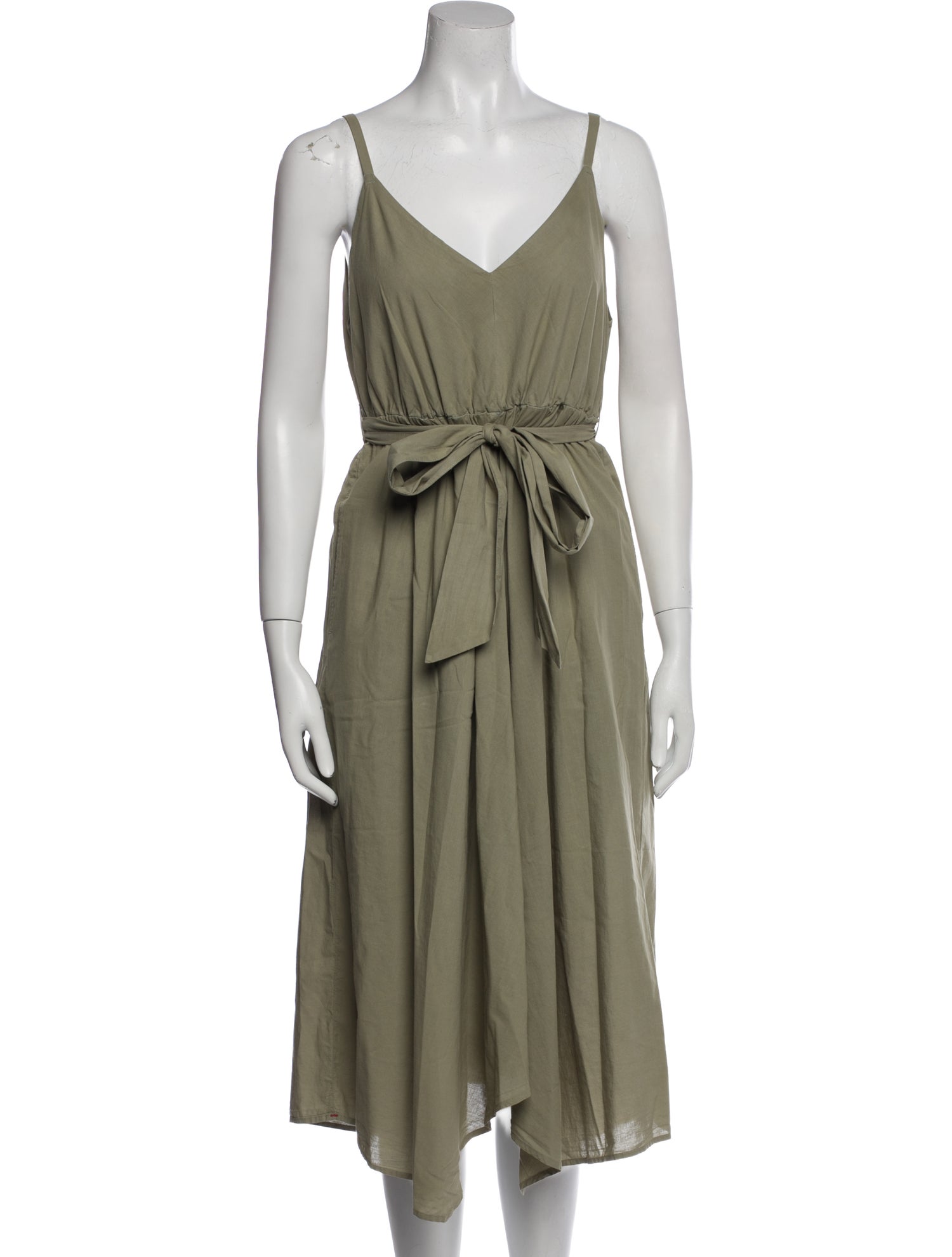 Xirena V-Neck Midi Length Dress