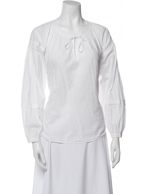 Xirena V-Neck Long Sleeve Blouse