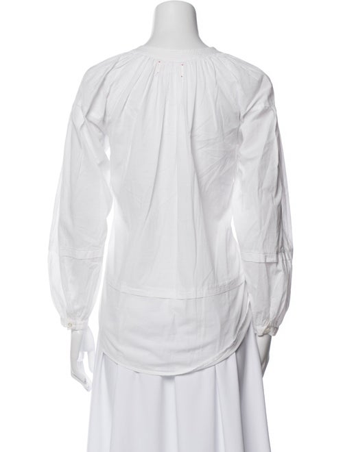 Xirena V-Neck Long Sleeve Blouse