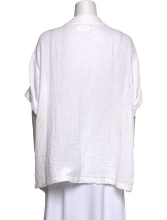 Xirena V-Neck Short Sleeve Tunic