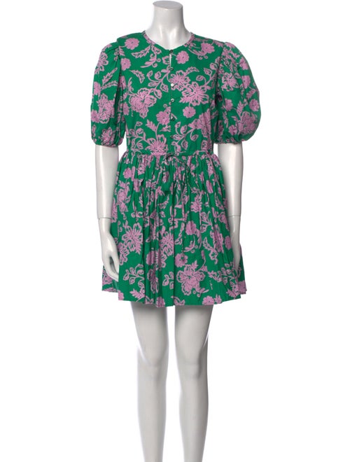 Xirena Floral Print Mini Dress