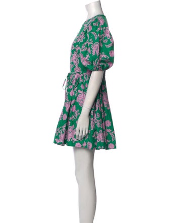 Xirena Floral Print Mini Dress
