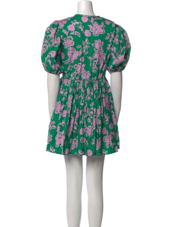 Xirena Floral Print Mini Dress