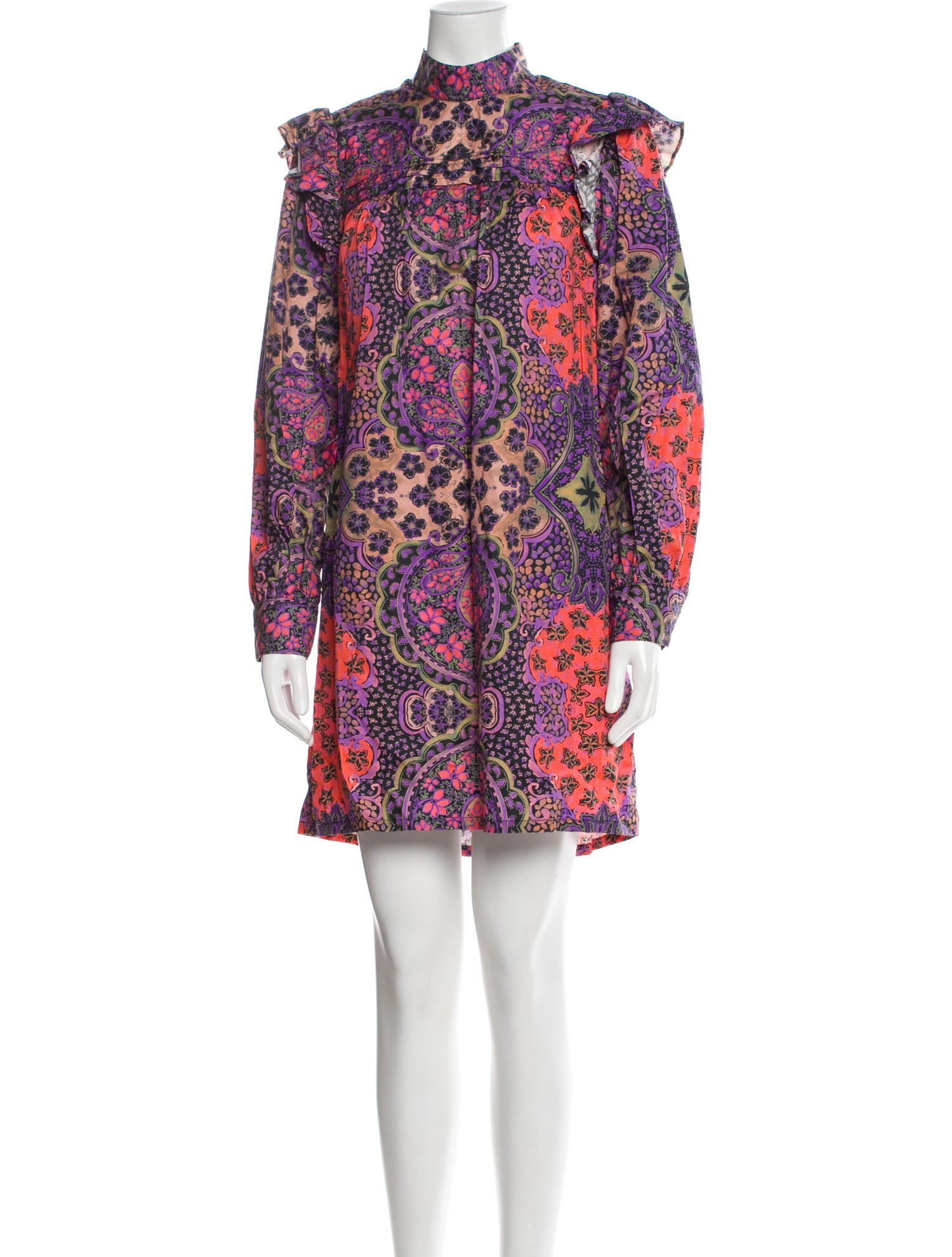 Xirena Paisley Print Mini Dress w/ Tags