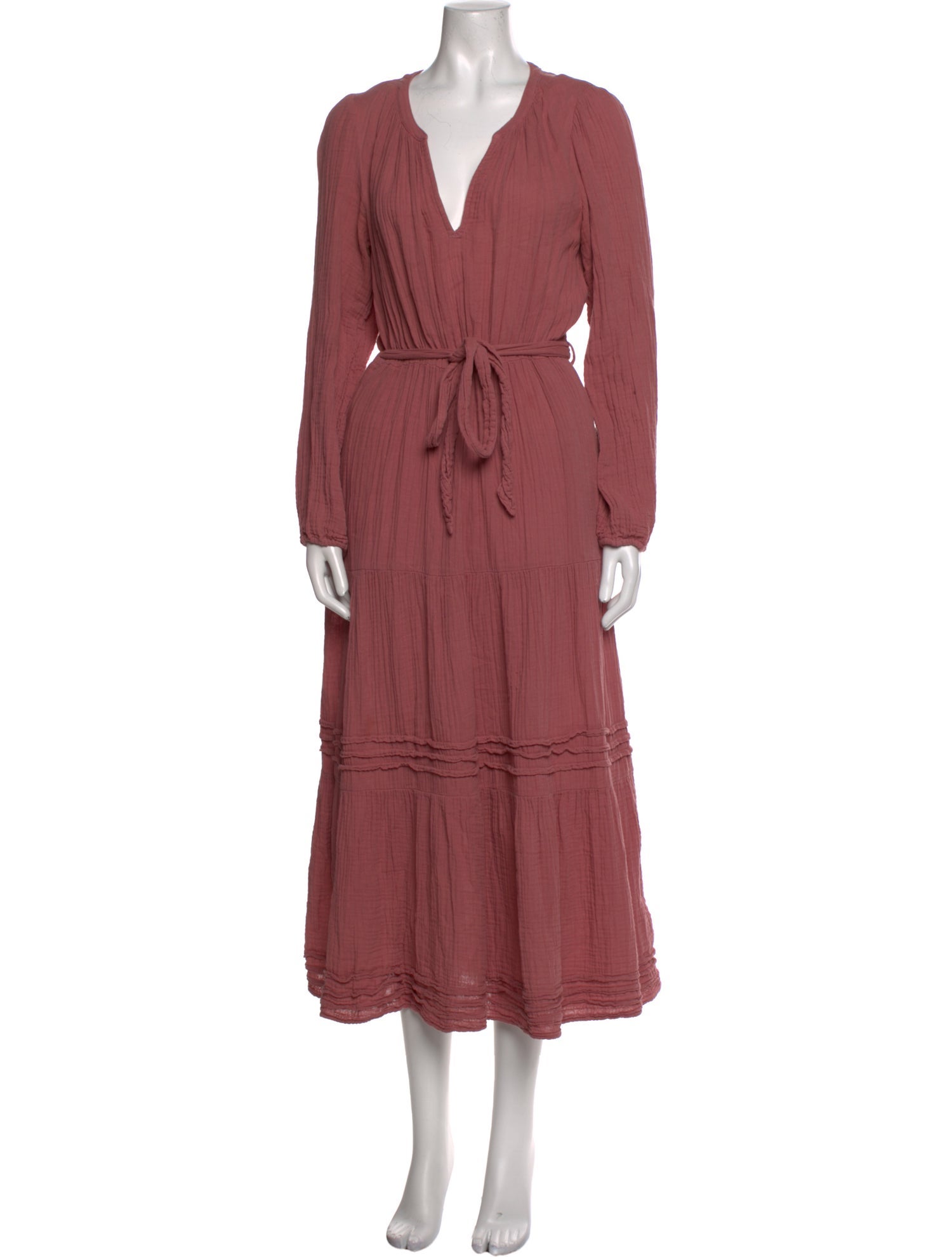 Xirena V-Neck Long Dress