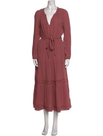 Xirena V-Neck Long Dress