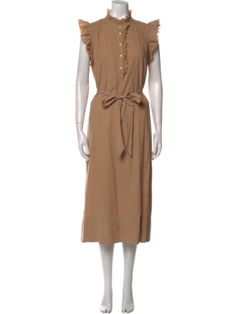 Xirena Mock Neck Long Dress