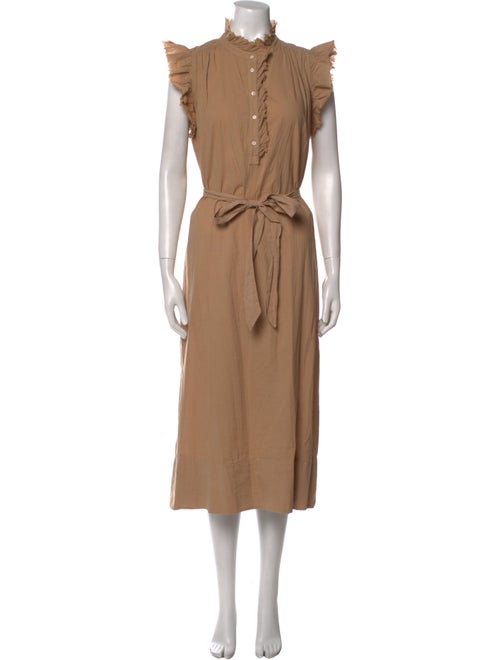 Xirena Mock Neck Long Dress