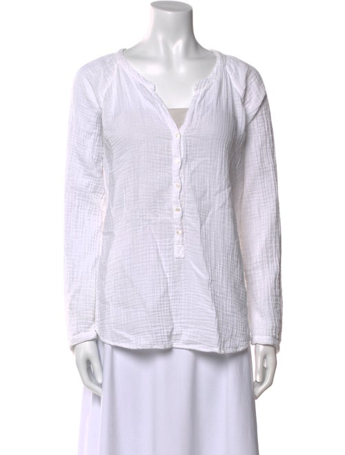 Xirena V-Neck Long Sleeve Blouse