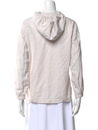 Xirena V-Neck Three-Quarter Sleeve Sweatshirt