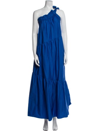 Xirena One-Shoulder Long Dress