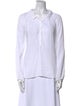 Xirena V-Neck Long Sleeve Button-Up Top