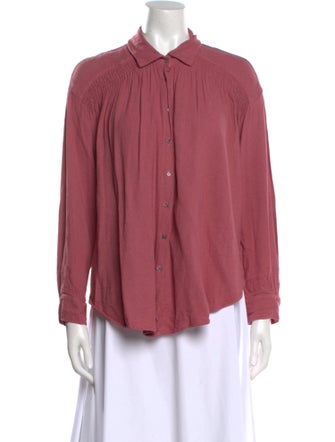 Xirena Long Sleeve Button-Up Top