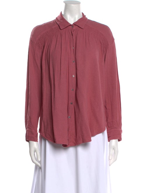 Xirena Long Sleeve Button-Up Top