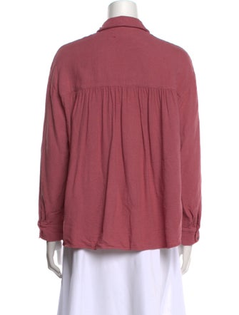 Xirena Long Sleeve Button-Up Top